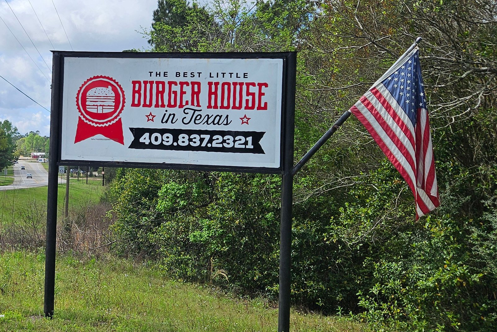 burger house sign